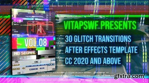 Videohive Glitch Transitions Vol. 08 47708057 Videohive Glitch Transitions Vol. 08 47708057