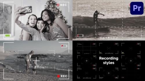 Videohive - Recording Video Pack for Premiere Pro - 47679365 - 47679365