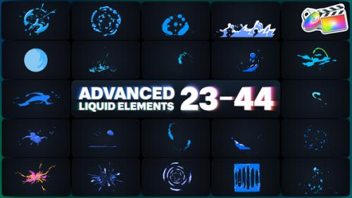 Videohive - Advanced Liquid Elements for FCPX - 47682036 - 47682036