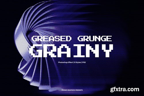 Greased Grunge Grainy Photoshop Effect CQ6TPZG