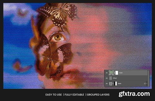 Greased Grunge Grainy Photoshop Effect CQ6TPZG