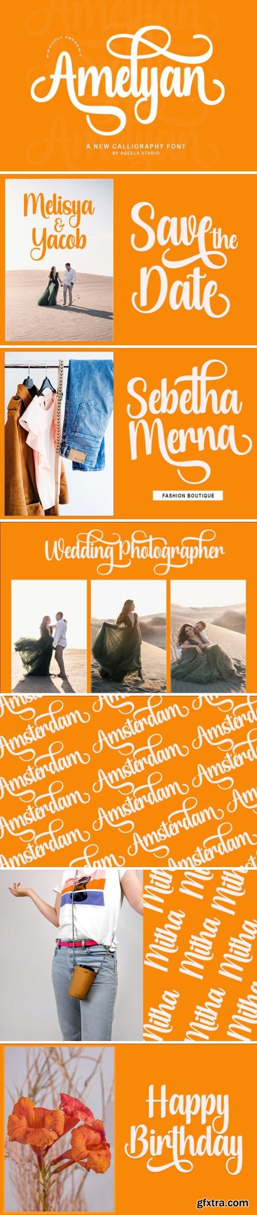 Amelyan Font