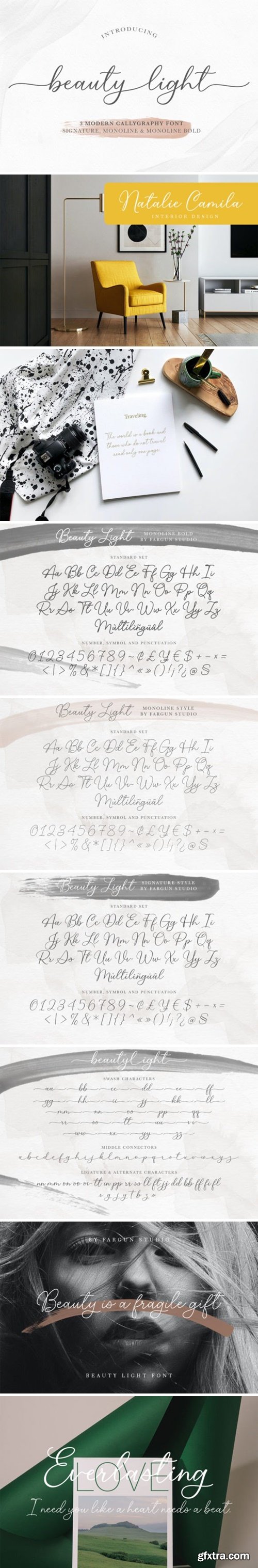 Beauty Light Font Beauty Light Font