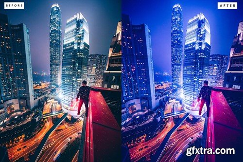 Cyberpunk Lightroom Presets YWMTRNT