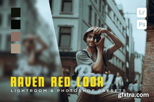 6 Raven red look Lightroom and Photoshop Presets 4EJNZZQ