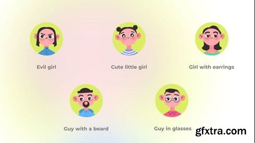 Videohive Emotional People - Avatars Concept 47717891 Videohive Emotional People - Avatars Concept 47717891