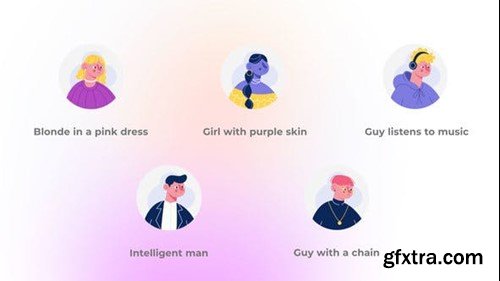 Videohive Colorfull People - Avatars Concept 47717613 Videohive Colorfull People - Avatars Concept 47717613