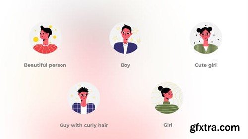 Videohive Satisfied People - Avatars Concept 47718132 Videohive Satisfied People - Avatars Concept 47718132