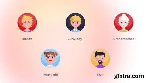 Videohive Avatar Icons - Avatars Concept 47717254 Videohive Avatar Icons - Avatars Concept 47717254