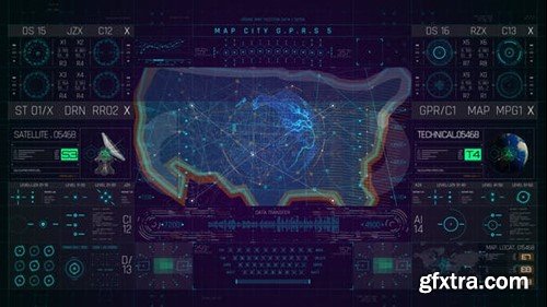 Videohive HUD PRO GPRS 5 47688383 Videohive HUD PRO GPRS 5 47688383