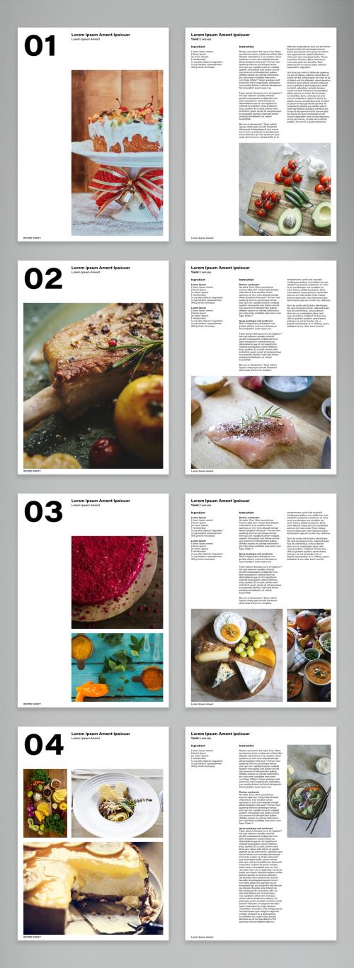 Recipe Sheets Collection 636250487