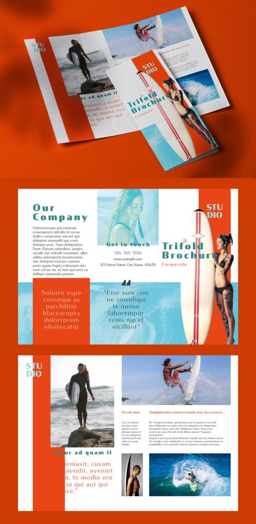 Business Trifold Brochure Layout 635821178