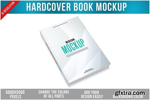 Hardcover Book Mockup G9L3RYE