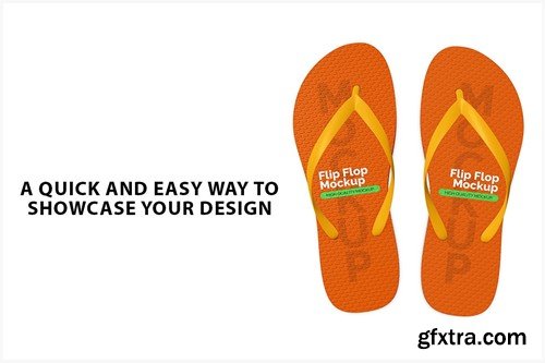 Flip Flops Mockup X2BV5P9