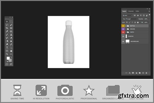 Water Bottle Mockup 6PA8CLE