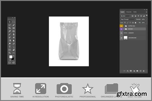 Coffee Bag Mockup 5SHCZ3P