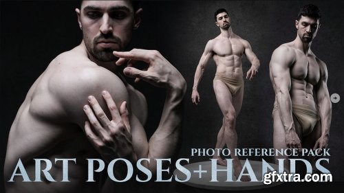 Artstation An Art Poses + Hands Photo Reference Pack For Artists 881 JPEGs