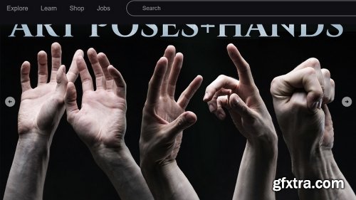 Artstation An Art Poses + Hands Photo Reference Pack For Artists 881 JPEGs