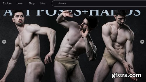 Artstation An Art Poses + Hands Photo Reference Pack For Artists 881 JPEGs