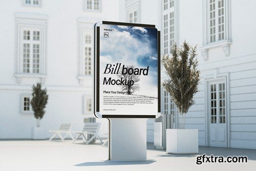 Signboard Outdoor Mockup YFHT4EJ