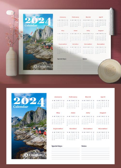 Landscape 2024 Calendar Layout 635821177