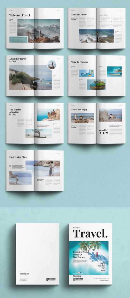 Travel Magazine Template 635778675