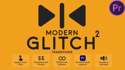 Videohive - Modern Glitch Transitions 2 - 47767362 - 47767362