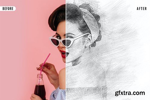 Sketch Photo Effect 8RPAKEK