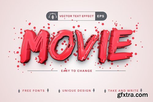 Blood Movie Editable Text Effect 7SDM8W7 Blood Movie Editable Text Effect 7SDM8W7