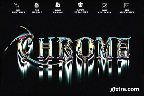 4 PSD Fluidic Type Chrome Text Effect 5YAUQVG 4 PSD Fluidic Type Chrome Text Effect 5YAUQVG