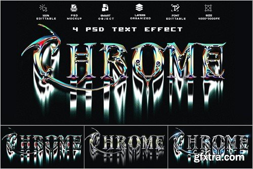 4 PSD Fluidic Type Chrome Text Effect 5YAUQVG 4 PSD Fluidic Type Chrome Text Effect 5YAUQVG