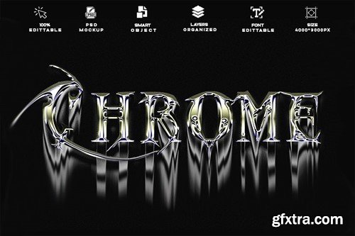 4 PSD Fluidic Type Chrome Text Effect 5YAUQVG 4 PSD Fluidic Type Chrome Text Effect 5YAUQVG