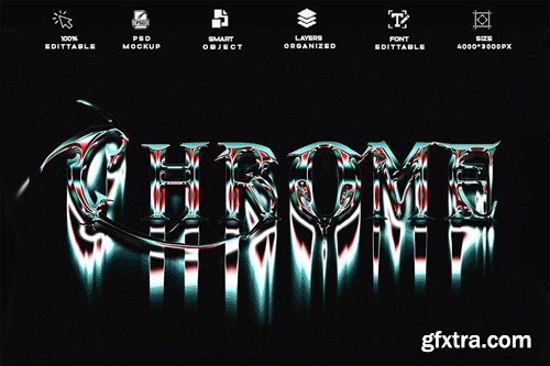 4 PSD Fluidic Type Chrome Text Effect 5YAUQVG 4 PSD Fluidic Type Chrome Text Effect 5YAUQVG