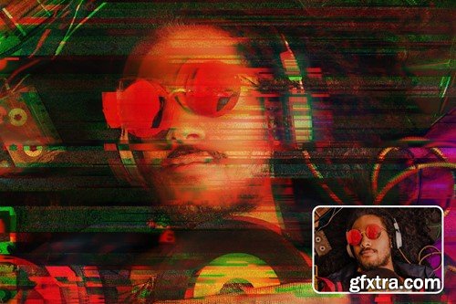 Glitch Photo Effect HLKREYP