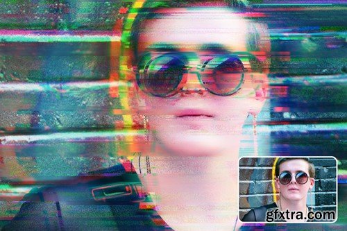 Glitch Photo Effect HLKREYP