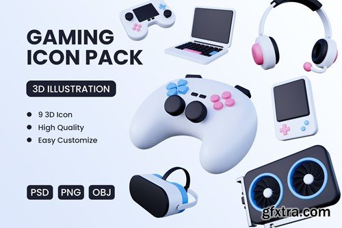 Game Tool 3D Icon L3DCU9D Game Tool 3D Icon L3DCU9D