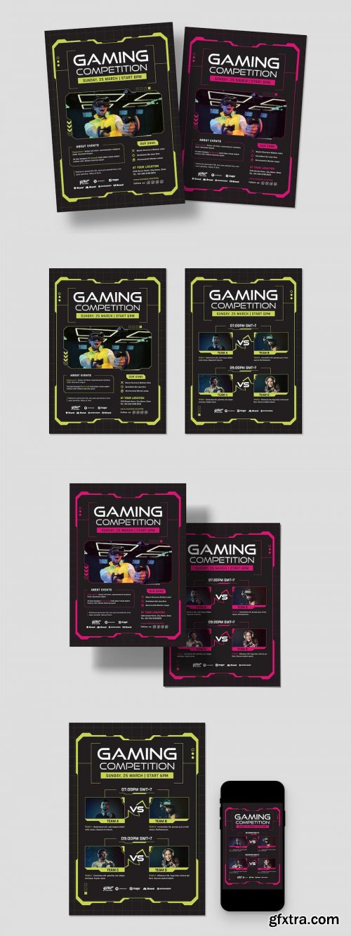 eSports Gaming Flyer Template