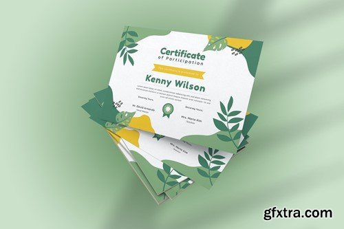 Organic Jungle Certificate NHGVTHS