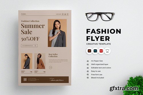 Avanue Fashion Flyer Template AT4UF5U