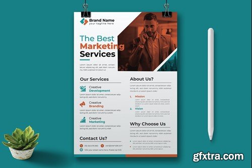 Flyer Template 9DFBAYM