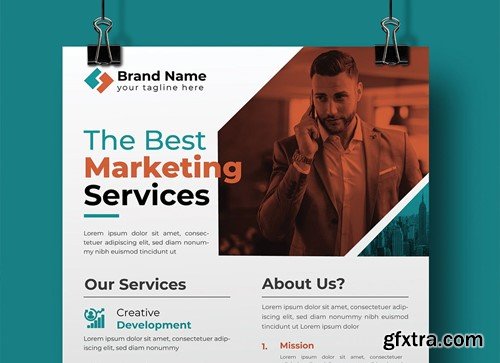 Flyer Template 9DFBAYM