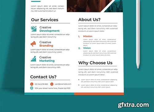 Flyer Template 9DFBAYM