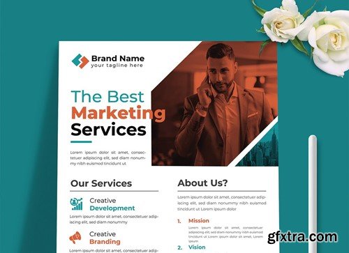 Flyer Template 9DFBAYM