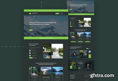 Ecosystem Web Landing Page 4XTSLL3