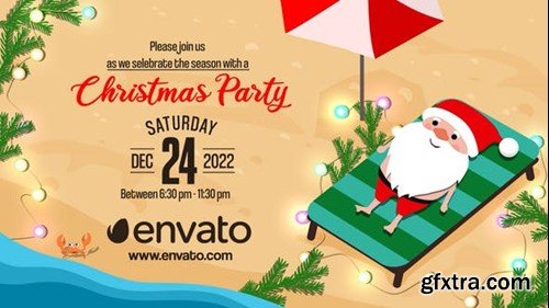 Videohive Christmas Tropical 42119736