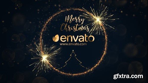 Videohive Christmas Sparkler Logo 25179539