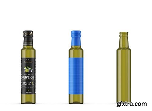 Olive Oil Bottle Mockup NLWTRVT