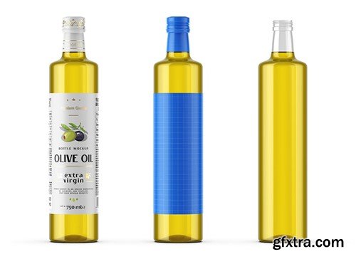 Olive Oil Bottle Mockup QTLN4GU