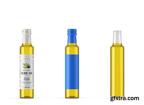 Olive Oil Bottle Mockup QTLN4GU