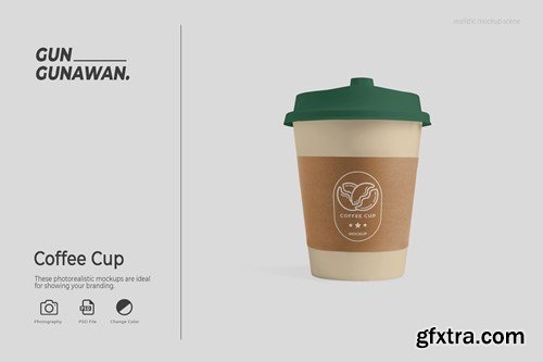 Coffee Cup Mockup E2P9Q72 Coffee Cup Mockup E2P9Q72
